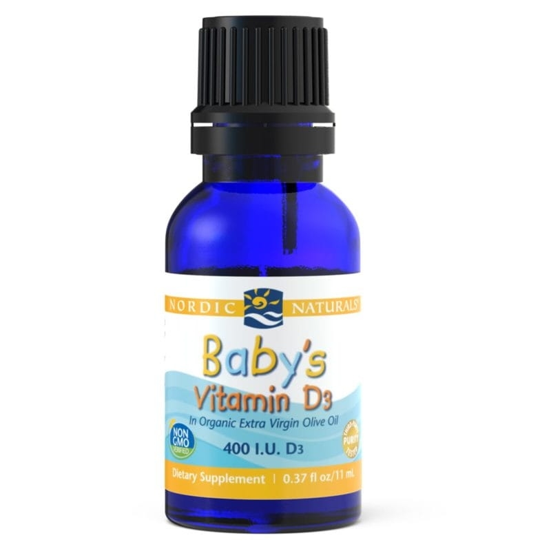 NORDIC NATURALS Baby`s Vitamin D3 400IU 11 ml